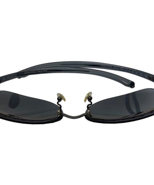 Jean Paul GAULTIER（ジャンポールゴルチェ）Jean Paul GAULTIER (ジャンポールゴルチェ) リムレススタッズサングラス ブラックの古着・服飾アイテム