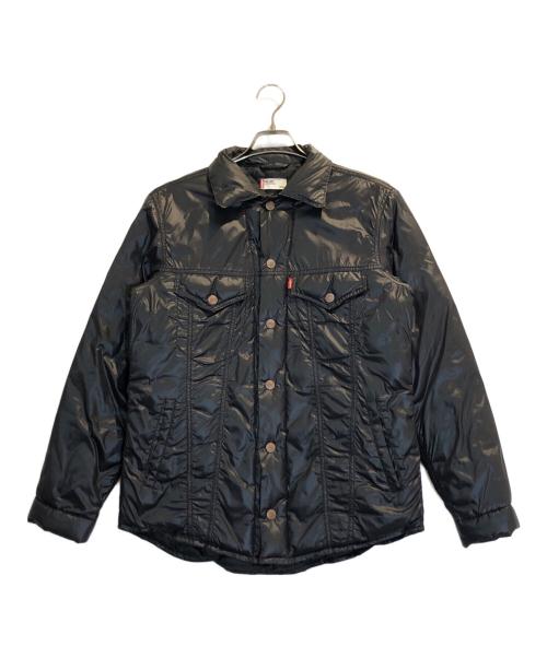 LEVI'S REDTAB（リーバイスレッドタブ）LEVI'S REDTAB (リーバイスレッドタブ) ダウンジャケット ブラック サイズ:Lの古着・服飾アイテム