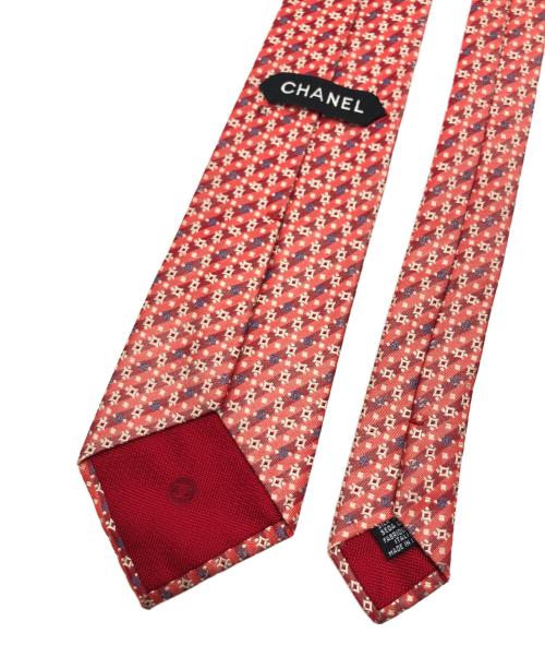 CHANEL（シャネル）CHANEL (シャネル) ネクタイ オレンジ サイズ:表記なしの古着・服飾アイテム