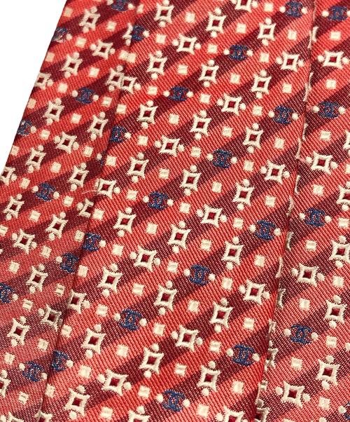 CHANEL（シャネル）CHANEL (シャネル) ネクタイ オレンジ サイズ:表記なしの古着・服飾アイテム