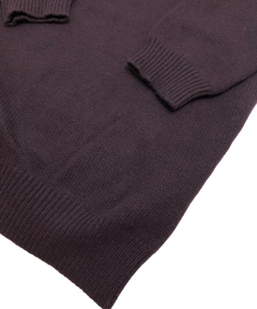 CELINE（セリーヌ）CELINE (セリーヌ) カシミヤタートルネックニット ブラウン サイズ:Mの古着・服飾アイテム