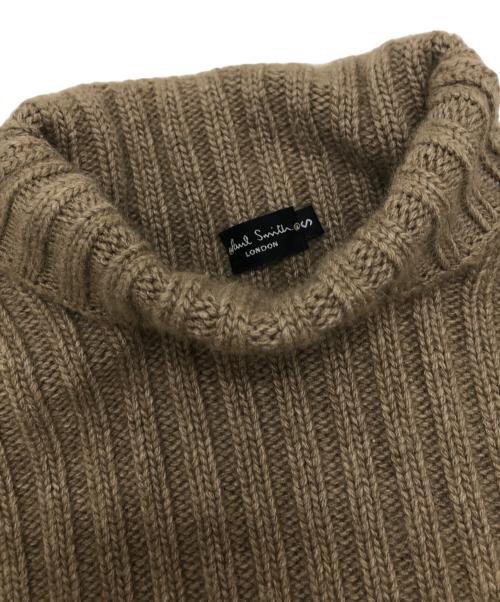 PAUL SMITH（ポールスミス）PAUL SMITH (ポールスミス) アンゴラカシミヤ混ニット ブラウン サイズ:Sの古着・服飾アイテム