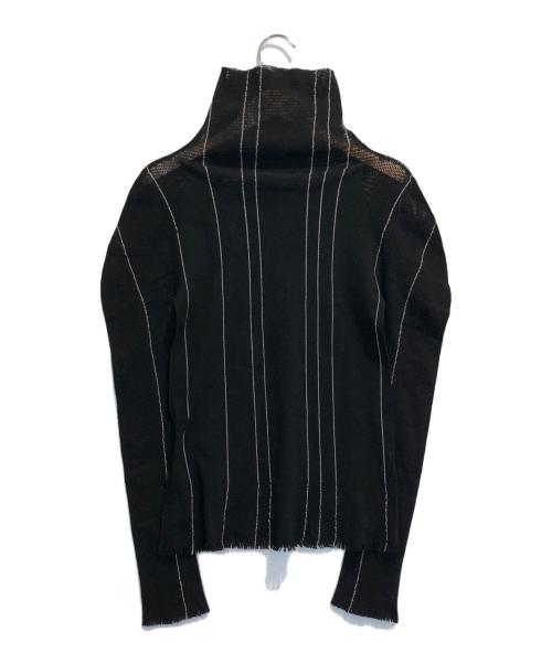 ISSEY MIYAKE（イッセイミヤケ）ISSEY MIYAKE (イッセイミヤケ) ハイネックニット ブラック サイズ:2の古着・服飾アイテム