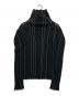 ISSEY MIYAKE（イッセイミヤケ）の古着「ハイネックニット」｜ブラック