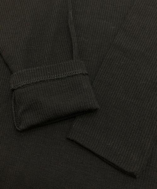 Y's for men（ワイズフォーメン）Y's for men (ワイズフォーメン) ハーフジップニット ブラック サイズ:表記なしの古着・服飾アイテム