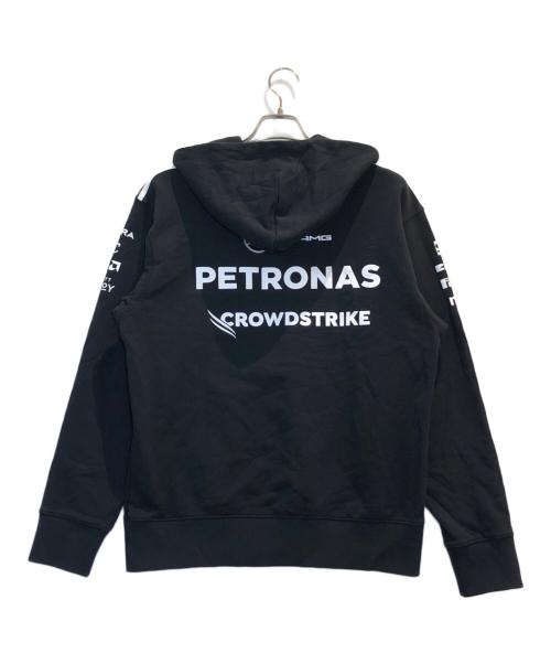 adidas（アディダス）adidas (アディダス) メルセデスAMGペトロナスF1 フーディー ブラック サイズ:Mの古着・服飾アイテム