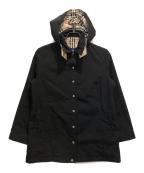 BURBERRY BLUE LABELバーバリーロンドンブルーレーベル）の古着「ジャケット」｜ブラック
