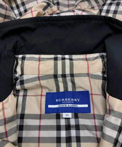 BURBERRY BLUE LABEL（バーバリー ブルー レーベル）BURBERRY BLUE LABEL (バーバリーロンドンブルーレーベル) ジャケット ブラック サイズ:38の古着・服飾アイテム