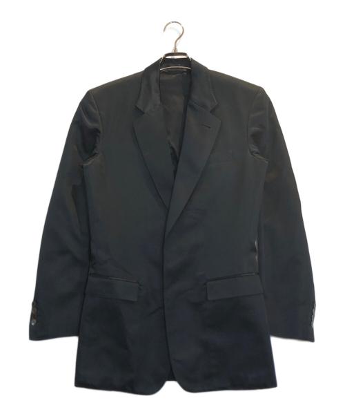 Yves Saint Laurent（イヴサンローラン）Yves Saint Laurent (イヴサンローラン) セットアップスーツ ブラック サイズ:ジャケット/パンツ:46の古着・服飾アイテム