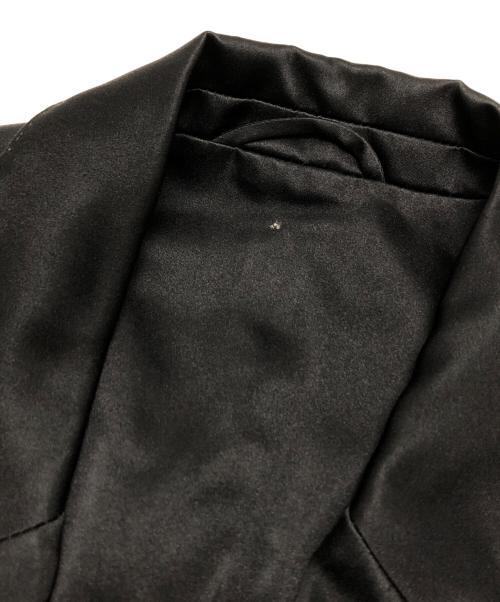 Yves Saint Laurent（イヴサンローラン）Yves Saint Laurent (イヴサンローラン) セットアップスーツ ブラック サイズ:ジャケット/パンツ:46の古着・服飾アイテム