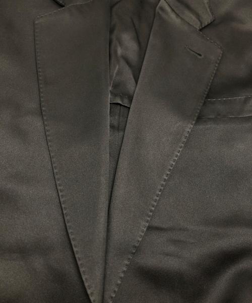 Yves Saint Laurent（イヴサンローラン）Yves Saint Laurent (イヴサンローラン) セットアップスーツ ブラック サイズ:ジャケット/パンツ:46の古着・服飾アイテム