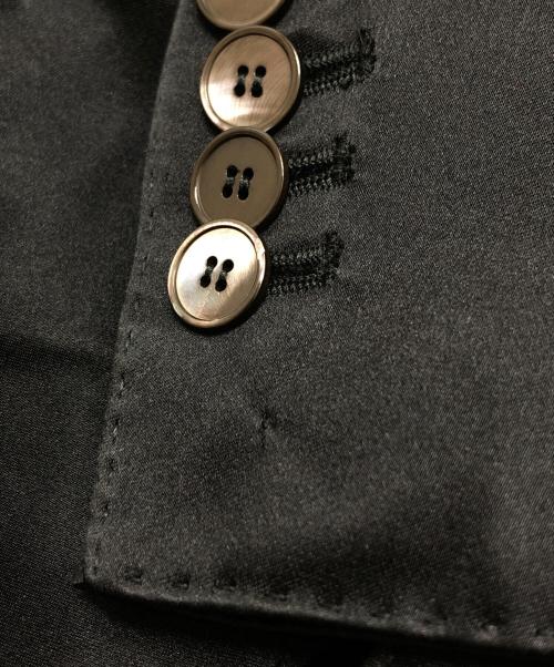 Yves Saint Laurent（イヴサンローラン）Yves Saint Laurent (イヴサンローラン) セットアップスーツ ブラック サイズ:ジャケット/パンツ:46の古着・服飾アイテム