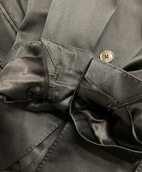 Yves Saint Laurent（イヴサンローラン）Yves Saint Laurent (イヴサンローラン) セットアップスーツ ブラック サイズ:ジャケット/パンツ:46の古着・服飾アイテム