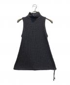 BRUNELLO CUCINELLIブルネロクチネリ）の古着「スパンコールノースリーブニット」｜グレー