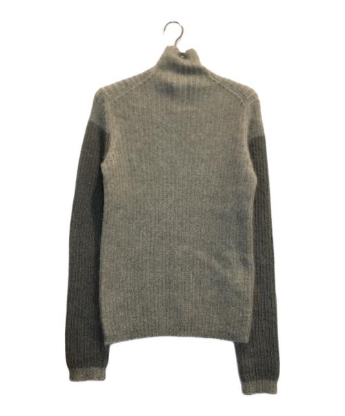 Yohji Yamamoto pour homme（ヨウジヤマモト プールオム）Yohji Yamamoto pour homme (ヨウジヤマモト プールオム) モヘアタートルネックニット グレー サイズ:3の古着・服飾アイテム