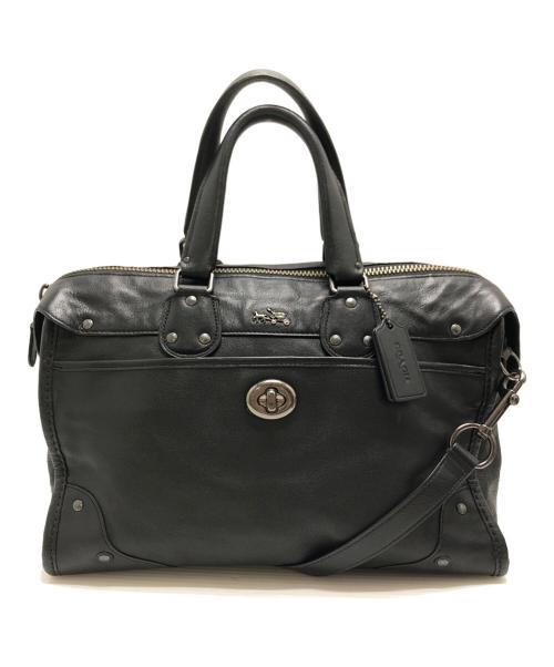 COACH（コーチ）COACH (コーチ) 2WAYバッグ ブラックの古着・服飾アイテム