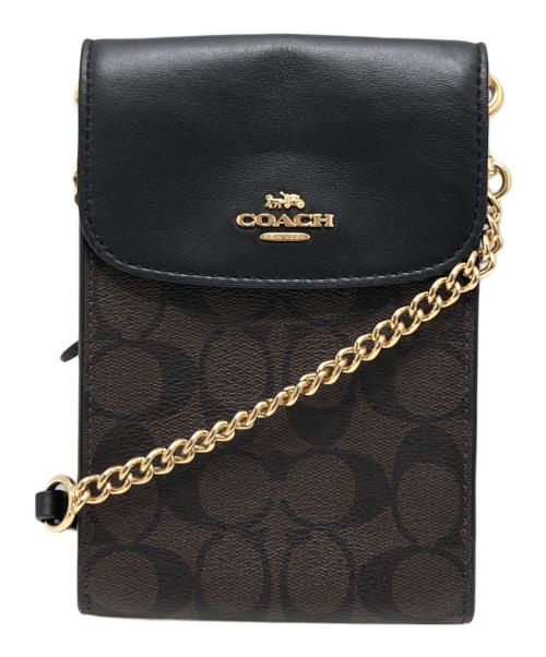 COACH（コーチ）COACH (コーチ) ショルダーポーチ ブラウン サイズ:表記なしの古着・服飾アイテム