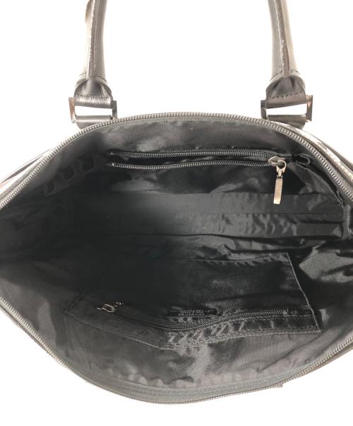 BURBERRY BLACK LABEL（バーバリーブラックレーベル）BURBERRY BLACK LABEL (バーバリーブラックレーベル) チェックブリーフケース ブラックの古着・服飾アイテム