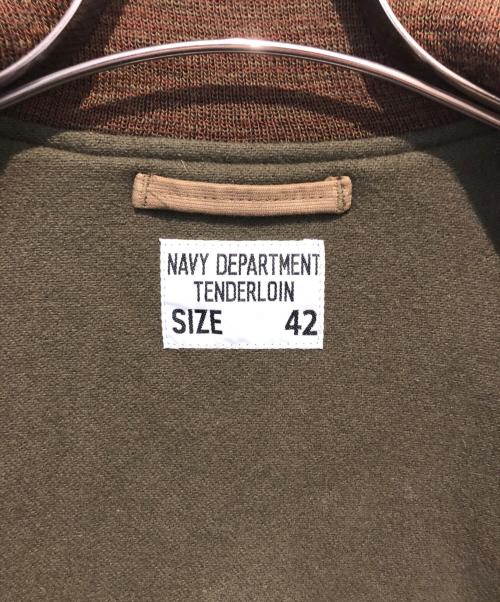 TENDERLOIN（テンダーロイン）TENDERLOIN (テンダーロイン) T-DECK JKT/タンカースジャケット カーキ サイズ:42の古着・服飾アイテム