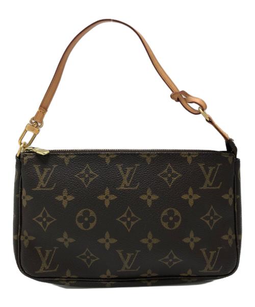 LOUIS VUITTON（ルイ ヴィトン）LOUIS VUITTON (ルイ ヴィトン) モノグラム ポシェット・アクセソワール ブラウンの古着・服飾アイテム