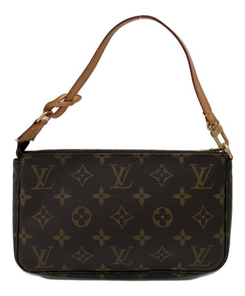 LOUIS VUITTON（ルイ ヴィトン）LOUIS VUITTON (ルイ ヴィトン) モノグラム ポシェット・アクセソワール ブラウンの古着・服飾アイテム