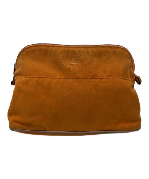 HERMES（エルメス）HERMES (エルメス) ボリードポーチ オレンジの古着・服飾アイテム