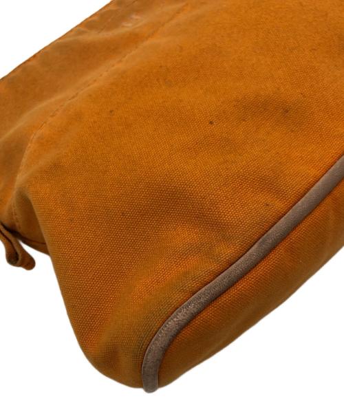 HERMES（エルメス）HERMES (エルメス) ボリードポーチ オレンジの古着・服飾アイテム