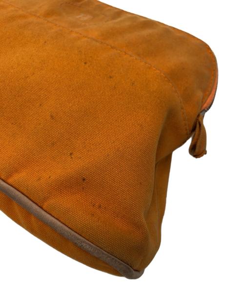 HERMES（エルメス）HERMES (エルメス) ボリードポーチ オレンジの古着・服飾アイテム