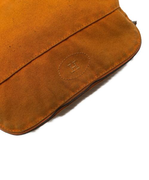 HERMES（エルメス）HERMES (エルメス) ボリードポーチ オレンジの古着・服飾アイテム