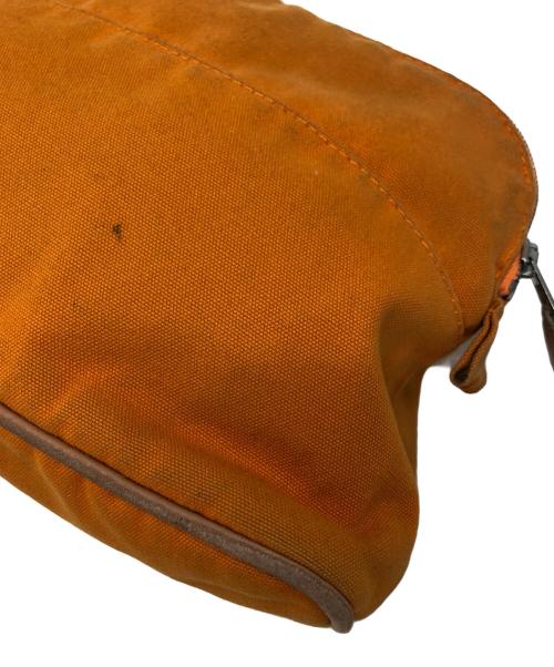 HERMES（エルメス）HERMES (エルメス) ボリードポーチ オレンジの古着・服飾アイテム