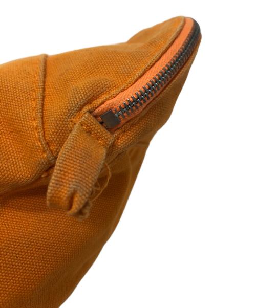 HERMES（エルメス）HERMES (エルメス) ボリードポーチ オレンジの古着・服飾アイテム