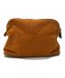 HERMES (エルメス) ボリードポーチ オレンジ：7000円
