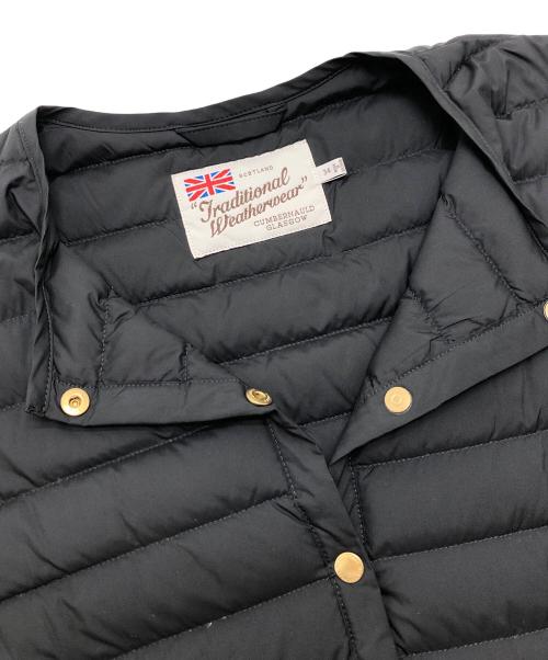Traditional Weatherwear（トラディショナルウェザーウェア）Traditional Weatherwear (トラディショナルウェザーウェア) ARKLEY LONG DOWN PACKABLE ブラック サイズ:34の古着・服飾アイテム