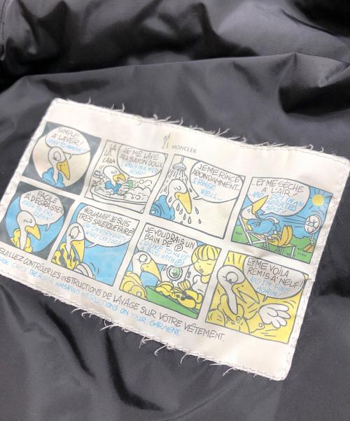 MONCLER（モンクレール）MONCLER (モンクレール) ダウンコート ブラック サイズ:1の古着・服飾アイテム