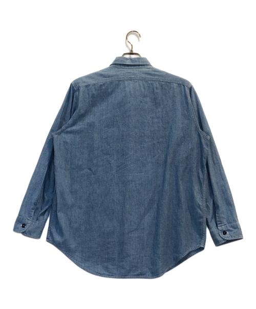 MADISON BLUE（マディソンブルー）MADISON BLUE (マディソンブルー) HAMPTON BACK SATIN SHIRT インディゴ サイズ:1の古着・服飾アイテム