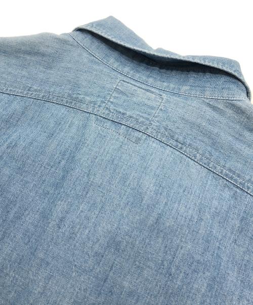 MADISON BLUE（マディソンブルー）MADISON BLUE (マディソンブルー) HAMPTON BACK SATIN SHIRT インディゴ サイズ:1の古着・服飾アイテム