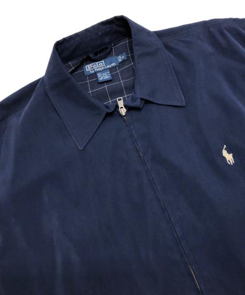 POLO RALPH LAUREN（ポロ・ラルフローレン）POLO RALPH LAUREN (ポロ・ラルフローレン) モールスキンスイングトップ ネイビー サイズ:Mの古着・服飾アイテム