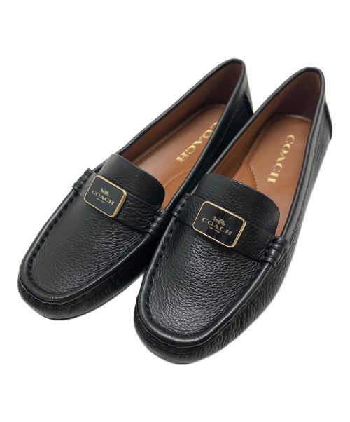 COACH（コーチ）COACH (コーチ) MONA LEATHER DRIVER ブラック サイズ:6の古着・服飾アイテム