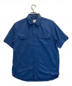 THE NORTH FACEザ ノース フェイス）の古着「半袖シャツ」｜ブルー
