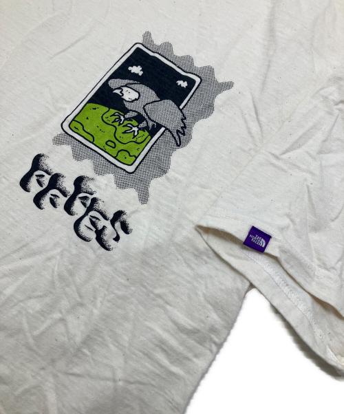 THE NORTHFACE PURPLELABEL（ザ・ノースフェイス パープルレーベル）THE NORTHFACE PURPLELABEL (ザ・ノースフェイス パープルレーベル) FFFES Graphic Tee アイボリー サイズ:XLの古着・服飾アイテム
