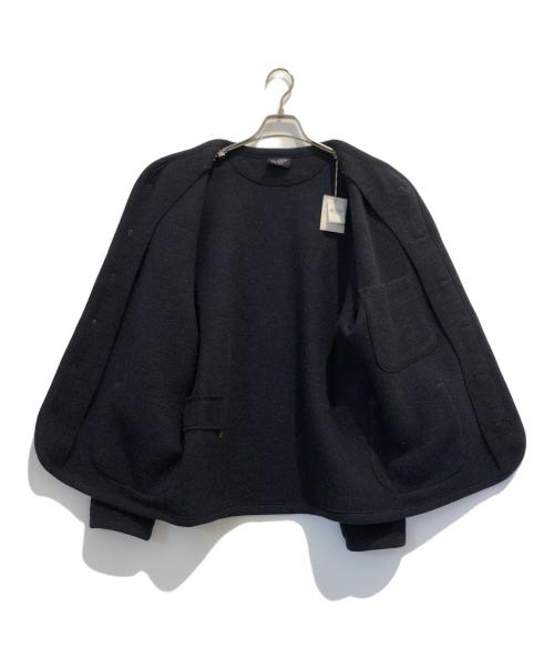 45R（フォーティファイブ・アール）45R (フォーティファイブ・アール) 縮絨ニットの908チロリアンカーディガン ネイビー サイズ:04の古着・服飾アイテム