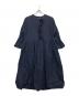 magali（マガリ）の古着「コットンリネンワンピース」｜ネイビー
