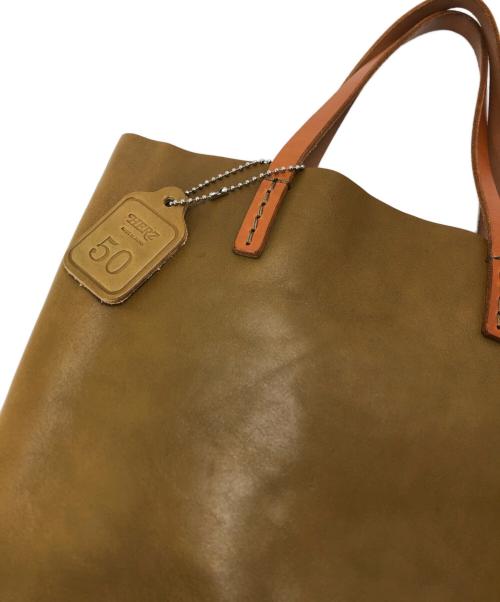 Herz（ヘルツ）Herz (ヘルツ) レザートートバッグ ブラウンの古着・服飾アイテム