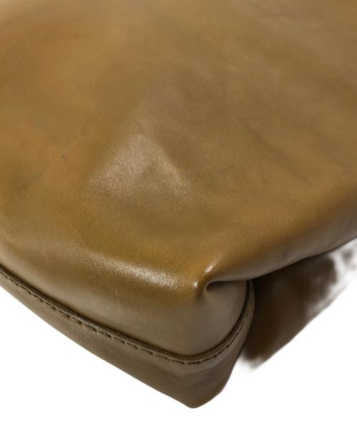 Herz（ヘルツ）Herz (ヘルツ) レザートートバッグ ブラウンの古着・服飾アイテム