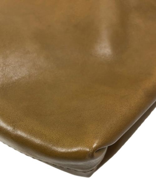 Herz（ヘルツ）Herz (ヘルツ) レザートートバッグ ブラウンの古着・服飾アイテム