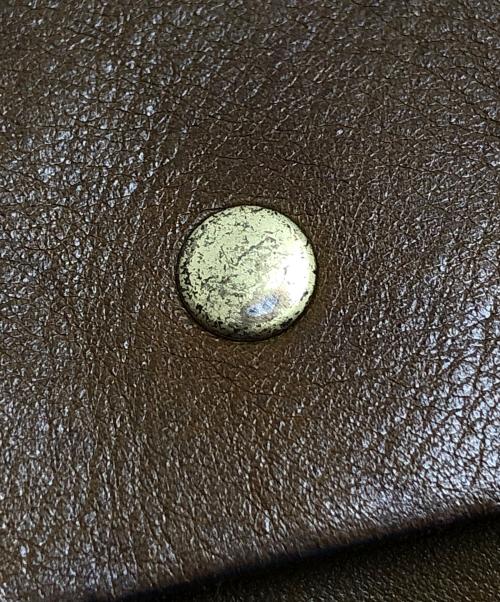 Herz（ヘルツ）Herz (ヘルツ) 2部屋サコッシュ ブラウンの古着・服飾アイテム