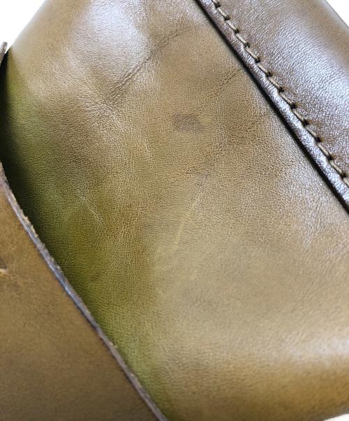 Herz（ヘルツ）Herz (ヘルツ) 2部屋サコッシュ ブラウンの古着・服飾アイテム