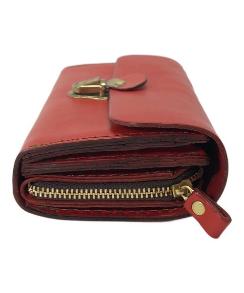 Herz（ヘルツ）Herz (ヘルツ) アコーディオンウォレット レッドの古着・服飾アイテム