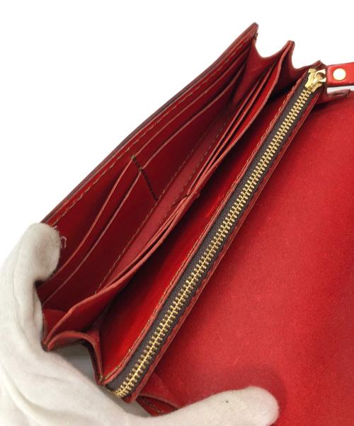 Herz（ヘルツ）Herz (ヘルツ) アコーディオンウォレット レッドの古着・服飾アイテム