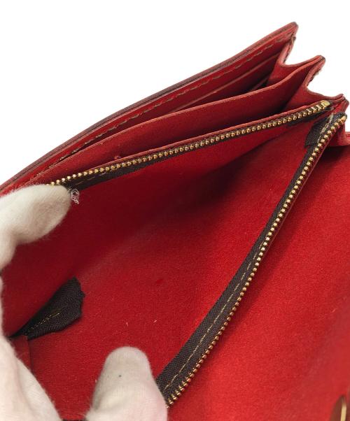 Herz（ヘルツ）Herz (ヘルツ) アコーディオンウォレット レッドの古着・服飾アイテム